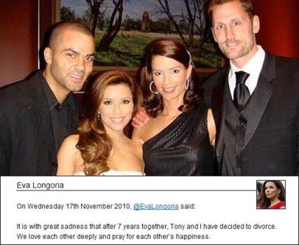 Ева Лонгория мен Тони Паркер жыныстық қатынасқа түседі