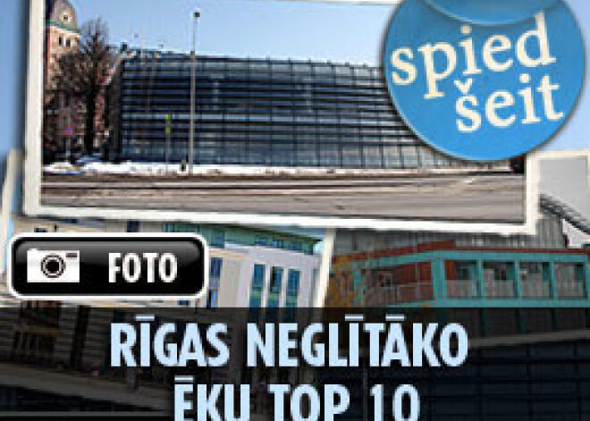 Rīgas neglītāko ēku TOP 10