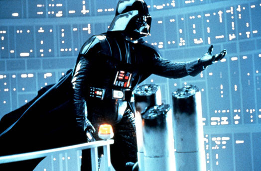 Dārts Veiders filmā "The Empire Strikes Back"