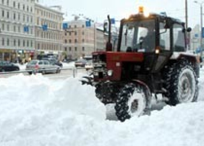 Sestdien ciklons atkal būs klāt. Gaidāms neliels sniegs un putenis