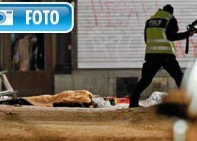 Взрыв в центре Стокгольма произвел смертник