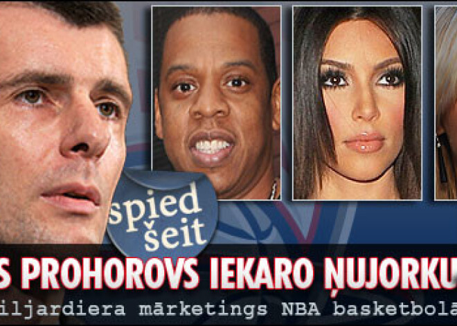 Krievu miljardiera mārketings NBA