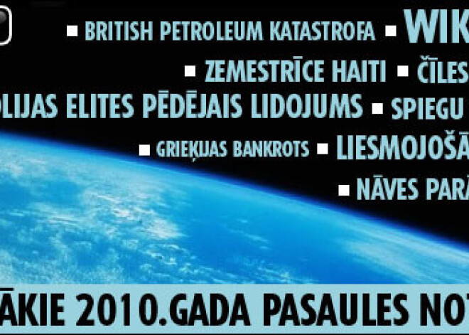 Svarīgākie 2010.gada pasaules notikumi