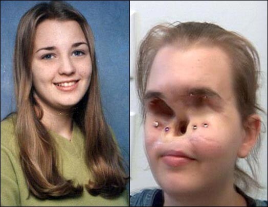 Такой была Крисси до той трагической ночи и такой стала потом