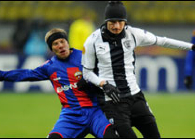 Cauņa un Maskavas CSKA dramatiskā mačā iekļūst Eiropas līgas 1/8 finālā