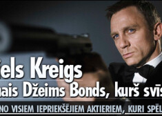 Daniels Kreigs ir pirmais Džeimss Bonds, kurš svīst