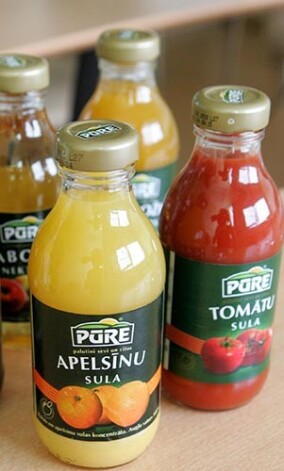 Augļu un ogu piedevu ražotāju "Pure Food"