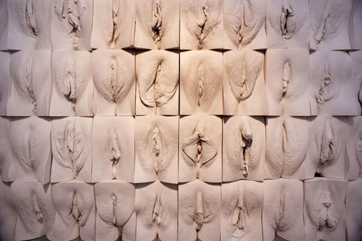 Моделями для этого произведения выступили женщины от 18 до 76 лет