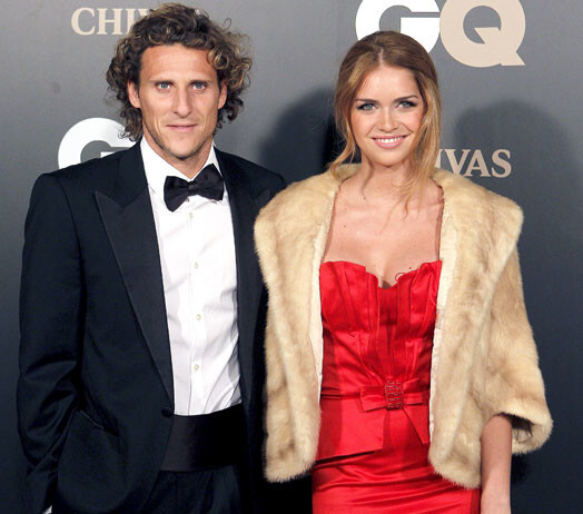 Диего Форлан и его избранница