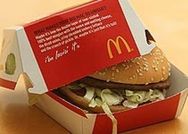 Pensionārs notiesājis 25 000 "Big Mac" burgeru