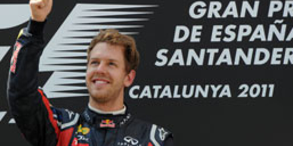 Sebastjans Fetels triumfē arī Spānijas "Grand Prix" izcīņā