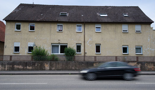 Māja, kurā kāda vācu ģimene teju gadu turējusi verdzībā sievieti