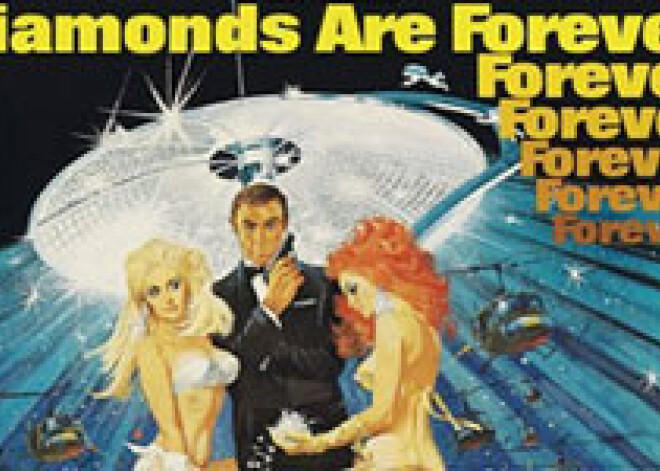 Džeimsa Bonda filmas reklāmas plakāts izsolīts par 63 000 latu. FOTO