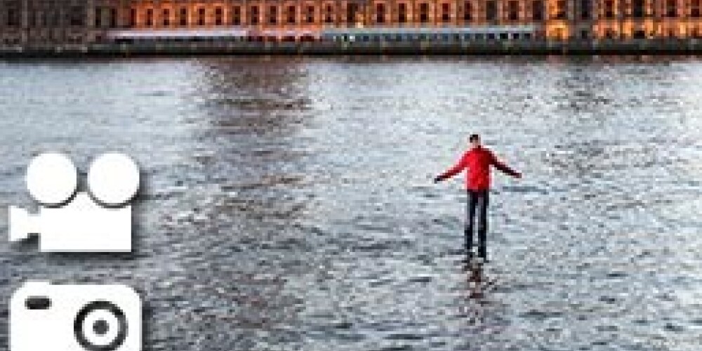 В Лондоне полиция арестовала мужчину, который ходил по воде