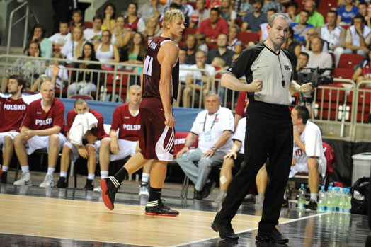 Latvijas U-19 basketbola izlase piedzīvo 4.zaudējumu pēc kārtas