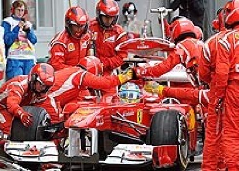 "Ferrari" F-1 komanda atlikušajos posmos ir gatava riskēt