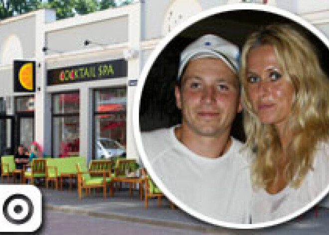 Duļevska un Laviņš Jūrmalā atver kokteiļu bāru