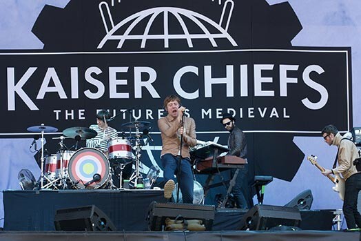 "Kaiser Chiefs" Rīgā uzstāsies savas pasaules tūres laikā.