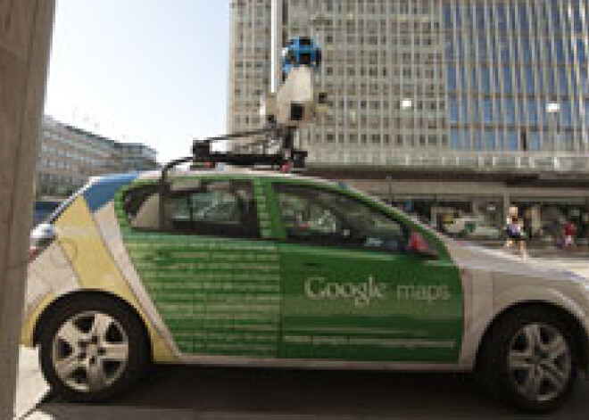 Google Street View начинает фотографировать Латвию