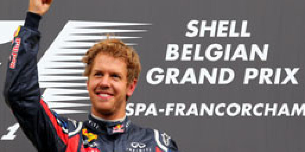 „Red Bull” pilotiem dubultuzvara Beļģijas „Grand Prix”