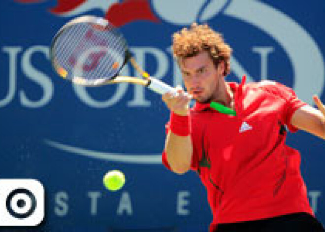 Ernests Gulbis savā dzimšanas dienā pārvar ASV tenisa čempionāta pirmo kārtu