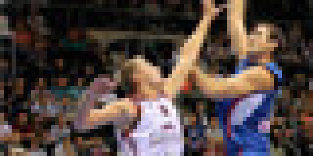 Basketbola izlasei cienīgs zaudējums pret spēcīgo Serbiju