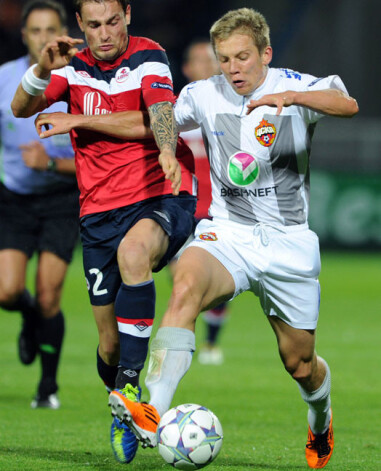 Aleksandrs Cauņa kļuva par piekto latviešu futbolistu, kurš spēlējis Čempionu līgā.