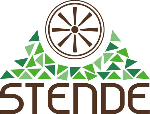 Jaunizveidotais Stendes pilsētas logo.