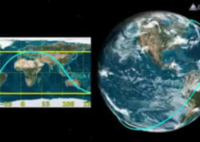 Vācu satelīta atlūzas, iespējams, nokritušas Ķīnā