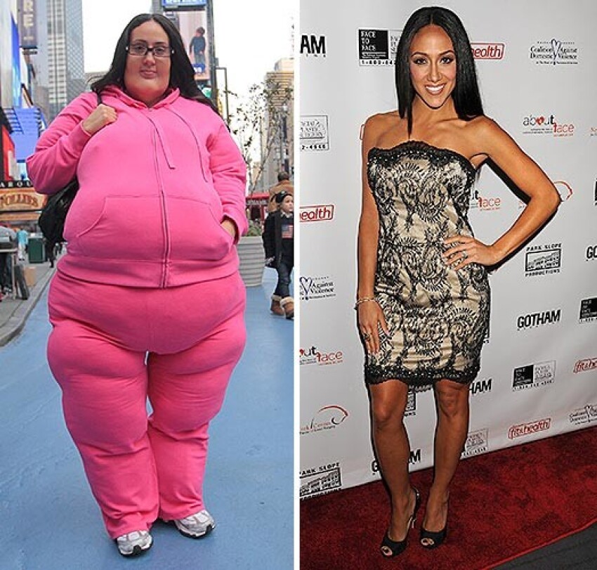 Быть толстой или худой. Толстый и худой. Была толстой стала худой.