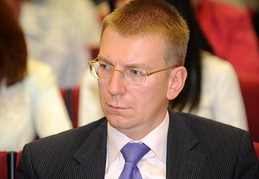 Министр иностранных дел Эдгар Ринкевич (Партия реформ Затлерса)