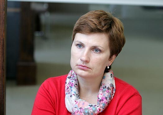 Министр благосостояния Илзе Винькеле (Единство)