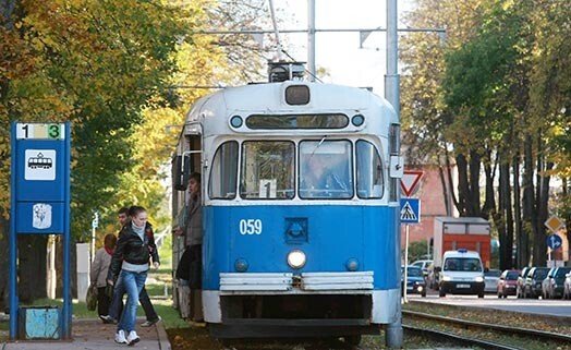 Daugavpils tramvajs šajās dienās nosvinējis savus 65. dzimšanas dienu.