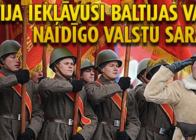 Krievija Baltijas valstis uztver kā naidīgas