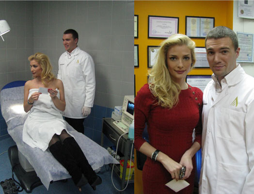 Натуральность форм известной певицы и «Мисс Россия-2006» подтвердил известный российский пластический хирург Андрей Искорнев