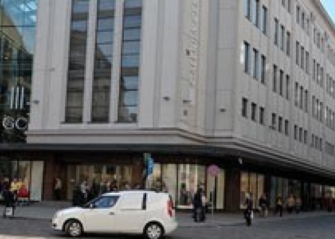 В торговом центре Galerija Centrs возник пожар