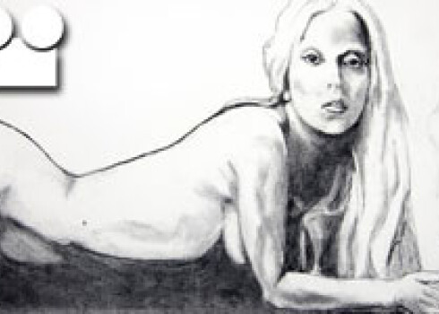 Izsolīs skici ar kailu Lady Gaga. FOTO