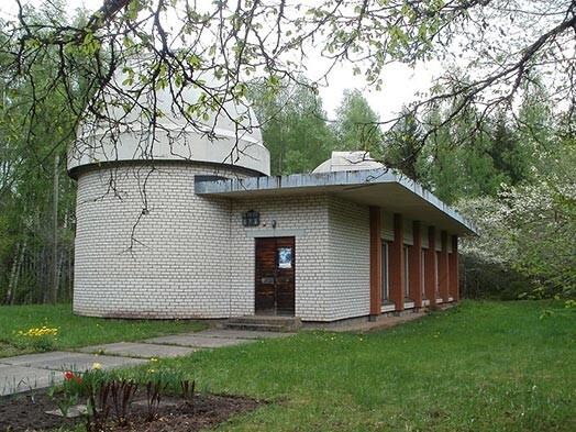 Viena no Baldones observatorijas ēkām.