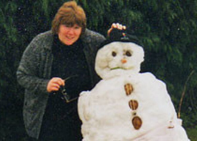 Женщину заставил похудеть... снеговик