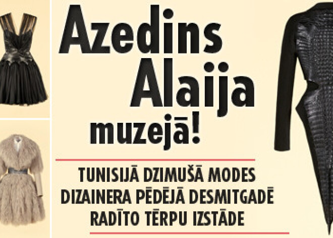 Azedins Alaija muzejā! FOTO