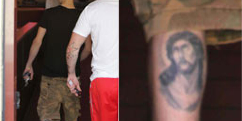 Джастин Бибер: парень с татуировкой Иисуса