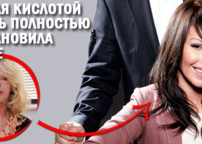 Облитая кислотой модель полностью восстановила зрение