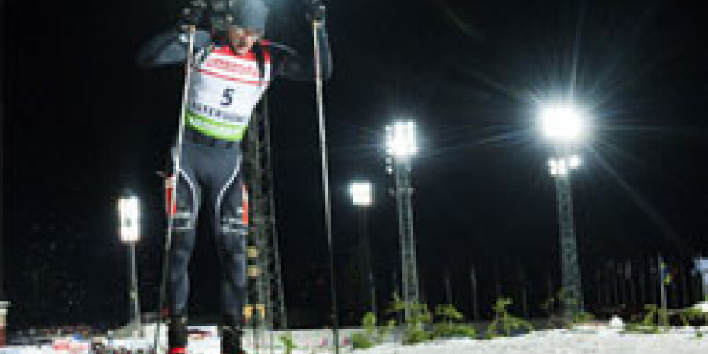 Latviske skiskyttere i verdens sprint mesterskapet plass bak de beste seksti