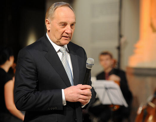 Latvijas Valsts prezidents Andris Bērziņš.