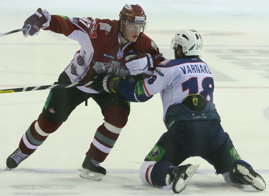 KHL vadība Mārtiņam Cipuļim piespriedusi vienas spēles diskvalifikāciju.