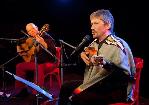 Februārī „Austrumu robežā”, kad uz skatuves pēc smagās avārijas Romā atgriezās Ivara muzikālais kompanjons Laimis Rācenājs.