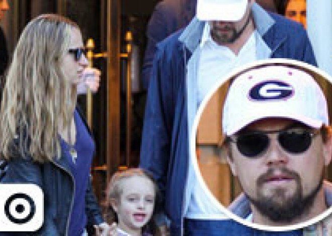 Leonardo di Kaprio apgūst tēva pienākumus. FOTO