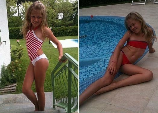 10-летняя Соня Брежнева выкладывает в социальной сети свои личные фотографии