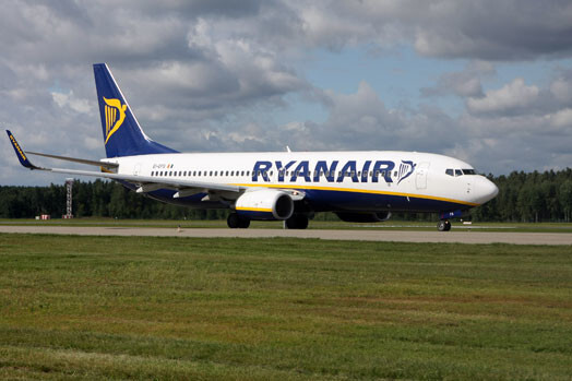 Pēc pārvadāto pasažieru skaita „Ryanair” ir lielākā aviosabiedrība Eiropā.