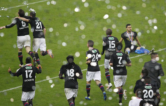 Lionas "Olympique" komanda ar 1:0 pārspēja klubu "Quevilly".